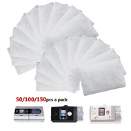 【Ready Stock&COD】50/100/150Pcs Disposable Replacement Filters Cotton Filter Sleep Snorer for ResMed 