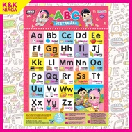ABC LEARNING POSTER EDUCATIONAL POSTER FOR CHILDREN AND MUSLIM