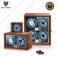 Watch Winder Box Automatic 1/2/4 slot Watch Box storage Quiet motor watch box