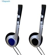 EPOCH Y2k Headphones, Over Ear Earbud 3.5mm Retro Headphone, Personality Wired Vintage Blue Black Re