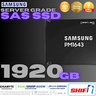 SHiFT | Samsung PM1643A 1920GB | SAS Server Grade SSD | 12Gbps