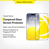 Baseus Crystal Series Full-Coverage Privacy Protection Tempered Glass Screen Protector HD Eye-Protec
