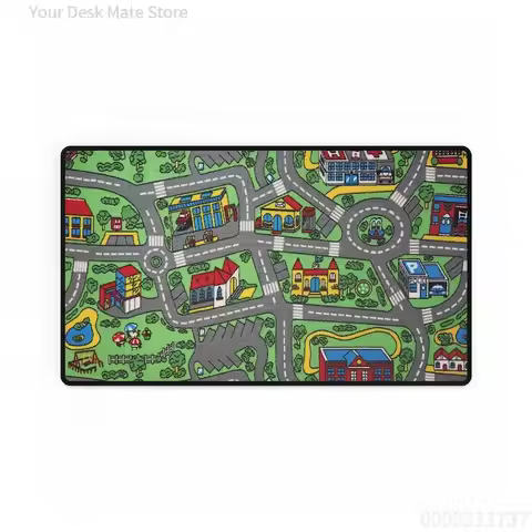 Magic on The Streets Playmat Mouse Carpet Gamer Setup Decoration Office Desk Pad Gaming Accessories 