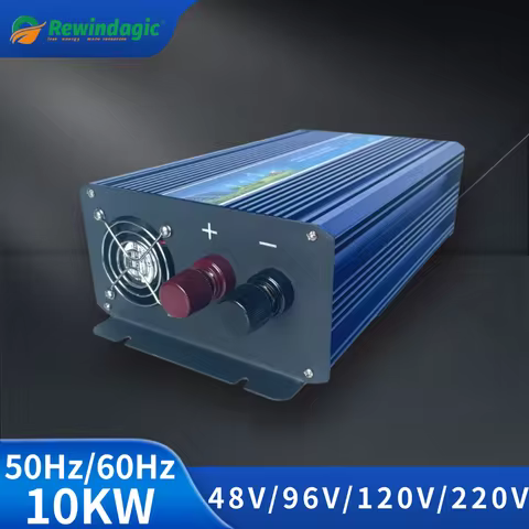 20000W Power Converter DC 48V 96V 120V to AC 220V 230V 240V Pure Sine Wave 50Hz 60Hz Off Grid Invert