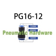 Pneumatic Fitting Straight hose 16mm x 12mm PG16-12 16 mm to 12 mm KC26