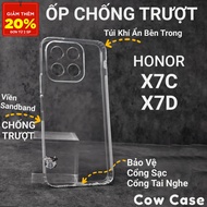 Honor X7c, X7d Cowcase anti-slip case | Honor flexible phone case provides comprehensive phone camer