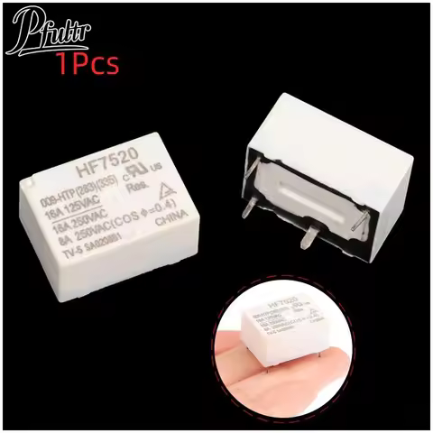 1Pcs HF7520 / 009-HTP High Load 10A / 16A Normally Open 4-Pin Millet Constant Temperature Electric H