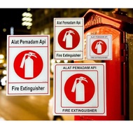 Fire Extinguisher Acrylic Sign Plate  A4, A5 ,5" X 5",10" X 10"