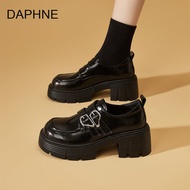 Daphne 2025 Spring Loafers Velcro Lightweight Buckle Strap Shoes Wear-Resistant Anti-Slip Women's Sh