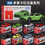 TOMICA TOMICA รถของเล่นโมเดลรถโลหะผสมจำลอง AE86 GTR รถบัส TOMY ฉากโรงจอดรถ