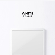 Frambie CLASSE 8R 11R A4 A3 Photo Frame | Contemporary Wooden Black White Picture Frame | Wall Frame