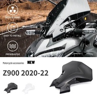 Z900 Motorcycle Modified Heightened Windshield, Z900 Competitive Black Windshield Deflector