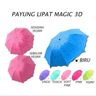 3-FOLD UMBRELLA 3-D FOLDING UMBRELLA/ MAGIC FOLDING UMBRELLA/