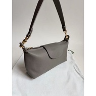 Genuine Genuine Leather Baguette Bag Underarm Female Bag