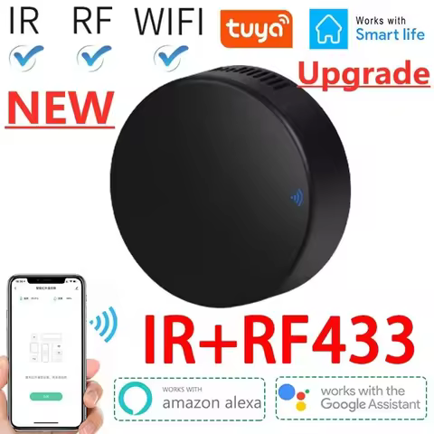 Smart RF 433 IR Remote Control Tuya WiFi Smart Home Infrared Controller for Air Conditioner ALL TV L