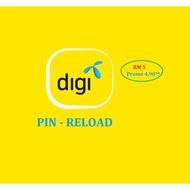 Digi Mobile Topup PIN RM5 / RM10 / RM30 Reload PIN  **Promo RM5 / RM10 /RM30