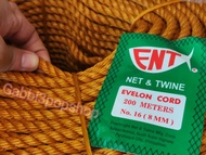 Nylon Rope| ENT#16 (8mm) | per 10 Meter | EVELON CORD