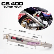 007MOTO motorcycle modification CB400 exhaust pipe 92-98 VTEC 99-10 muffler CB400 middle section