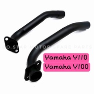 YAMAHA Y100 NEW / OLD SPORT100 SPORT / Y110 Y 110 Y110SS SS110 STD EXHAUST NECK FRONT EXHAUST PIPE S