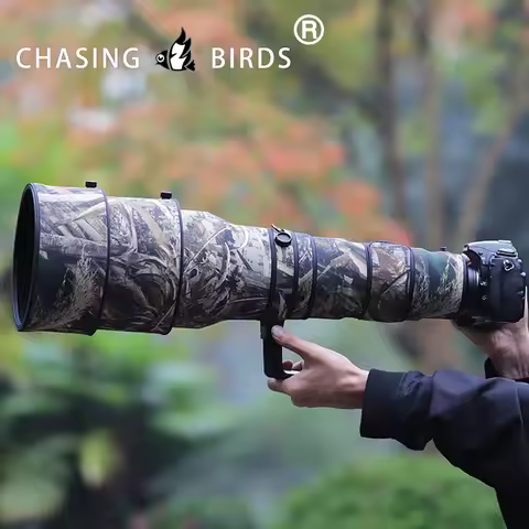 CHASING BIRDS lens coat for NIKON AF-S 600 F4 G ED VR elastic waterproof and rainproof camouflage le