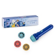 【預購】法國 Moulin Roty 故事書手電筒(小狗普斯與皮魯的探險)