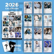 Kpop 2026 BoyNextDoor SUNGHO Calendar