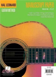 33695.Guitar Manuscript Paper - Deluxe ─ Manuscript Paper