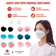 【🇲🇾RDY STOCK】Simply K KF94 4ply Medical Face Masks (Earloop Headloop Hijab Mask Premium Quality)
