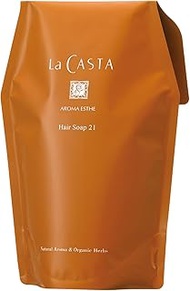 La Casta Aroma Beauty Salt, 21 (Shampoo), For Damaged Hair Care, Plant Power, Moisturizes Hair To Th