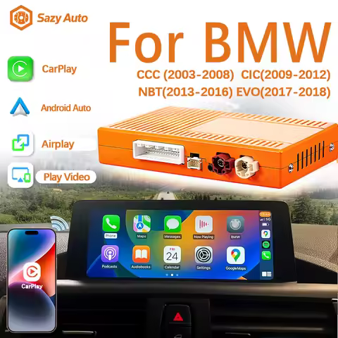 Wireless CarPlay for BMW CCC CIC NBT EVO 1 2 3 4 5 6 7 Series X1 X3 X4 X5 X6 MINI F56 F15 F16 F25 F2