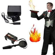 Fire Tricks Electronic Fire Ball Laher Magic Flamethrower Stage Magic Essories Props Trick Show Drop Shipping