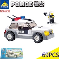 Compatible With LEGO Building Blocks Ambulance Can Be Transformed Into A Mecha Transformers Robot Po