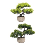 [qwolqn] Artificial Bonsai Tree,Fake Bonsai Tree,Small Fake Plants for Table Centerpieces