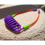 ANTIMONSTER LOOP สายชาร์จเร็ว 240W Type C Fast Charging สายชาร์จแบบสปริง