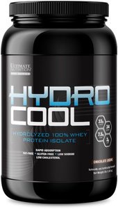 ULTIMATE NUTRITION - HydroCool - ISO - 水解100％乳清分離蛋白粉 (朱古力味) (3磅/ 1.36kg) #分離乳清