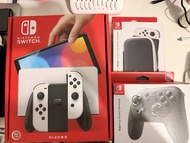 Nintendo Switch OLED 主機 + Pro控制器