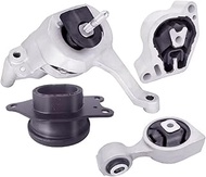 Car Engine Support Compatible with Nissan for Altima 2.5L 2007-2018 11350-JA000 113603JV0A 4PCS Engi
