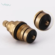 [szlztmy1] Brass Faucet Cartridge, 20 Teeth, M4 Tap Cartridge, Cartridge Valve for Bathroom, Kitchen