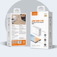 PD Charger LDNIO A1405C Charger UK Plug 40W PD Charger