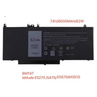 6MT4T Laptop Battery For Dell Latitude E5470 E5570 Notebook 15.6" M3510 TXF9M 79VRK 07V69Y 7V69Y 7.6