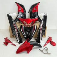 CUSTOM BODY COVER SET (19) FIERY RED 2021 FOR LC135 V2