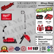 Milwaukee M18 LED Remote Stand Light - Model M18 ONERSAL / M18ONERSAL