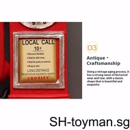 Ren Model ,Home Wall-Mounted Telephone Figurine Ornament Ren Decorative Decor, home hotel decorative