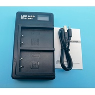For Olympus BLS-1 BLS-5 BLS1 BLS5 LCD USB Double Charging Charger For FUJ NP140 FNP140 For Olympus B