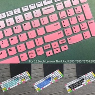 For 15.6inch Lenovo ThinkPad E580 T580 T570 E585 Soft Ultra-thin Silicone Laptop Keyboard Cover Prot