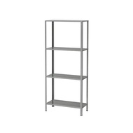 IKEA  HYLLIS Shelving unit, in/outdoor galvanised, 60x27x140 cm