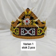 Dayak Beaded Women's Crown Crown Pengantin Crown Cantik