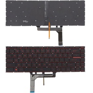 NEW US For MSI GF63 GF63 8RC GF63 8RD GF63 Thin 9SC Laptop Keyboard Black With Red Backlight