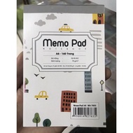 A6 size MemoPad notebook