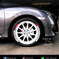 Stiker Tayar/TayarBomb/ Hankook